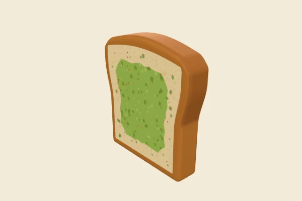 Avocado Toast, a Rare squishy
