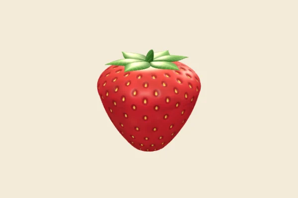 Big Strawberry, a Common squishy