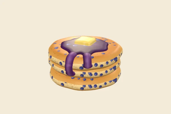 Blueberry Pancakes, a Rare squishy