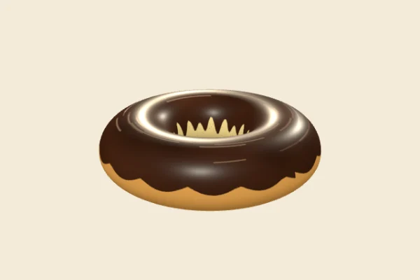 Boston Cream Donut, an Uncommon squishy