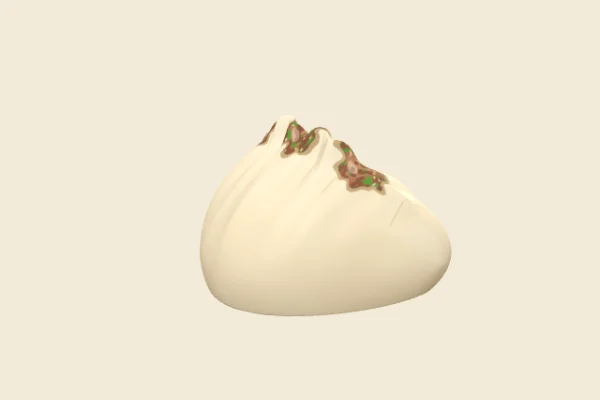 Bursting Dumpling, a Common squishy