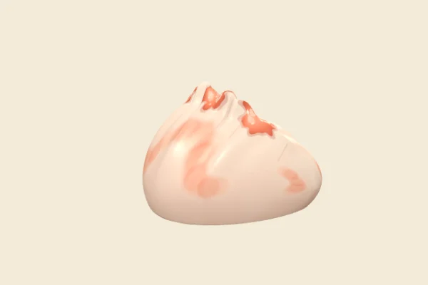 Bursting Shrimp Dumpling, an Uncommon squishy