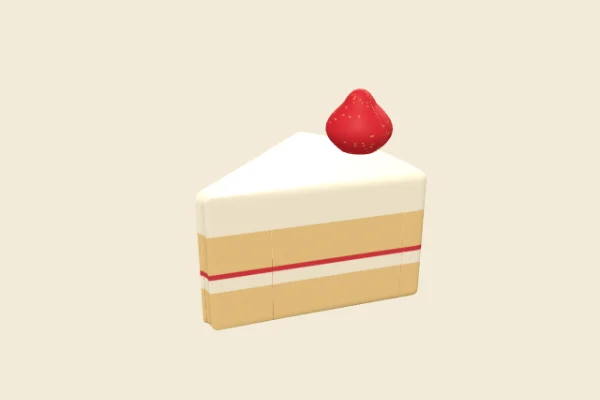 Cake Slice, an Epic Strawberry Shortcake squishy snack from Squishy Butter