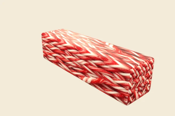 Candy Cane Butter, a Common squishy