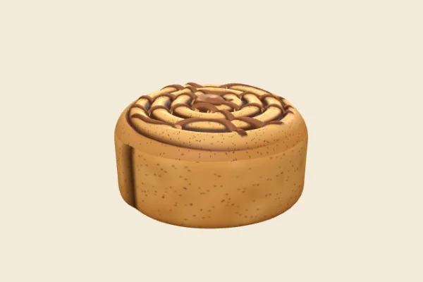 Chocolate Cinnamon Roll, an Uncommon squishy
