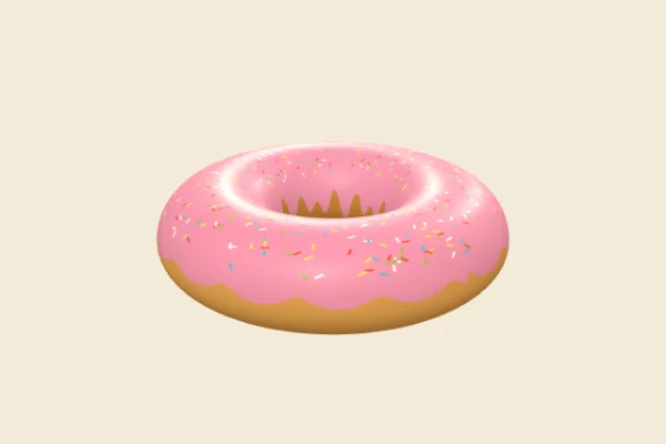 Frosted Donut, a Rare squishy