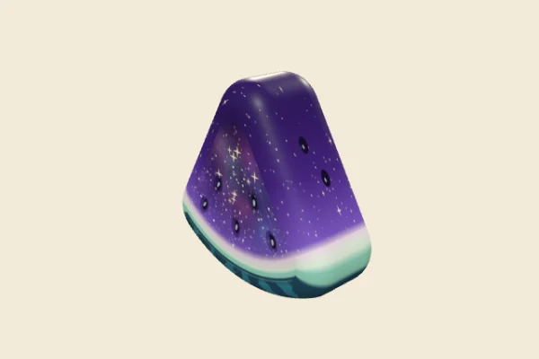 Galaxy Watermelon, an Epic squishy