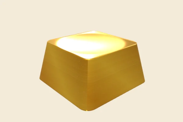 Gold Key, an Epic Solid Gold Keycap squishy clicker from Squishy Butter