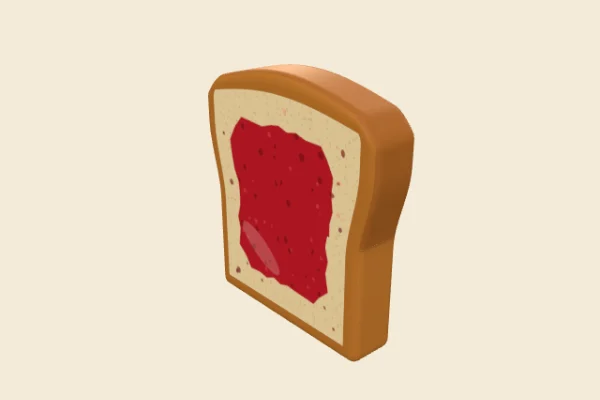 Strawberry Jam Toast, a Common squishy