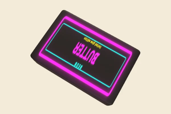 Neon Block, a Rare squishy