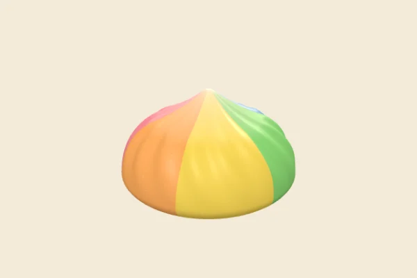 Rainbow Dumpling, a Legendary squishy