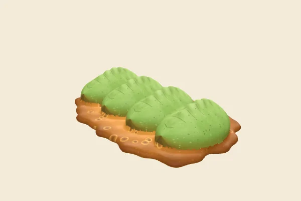 Spinach Dumpling Pack, a Rare squishy