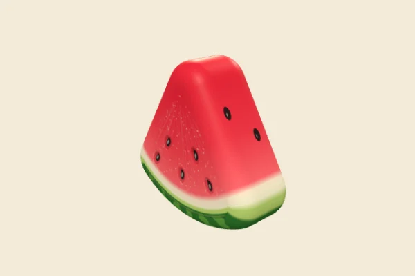 Watermelon Slice, a Common squishy