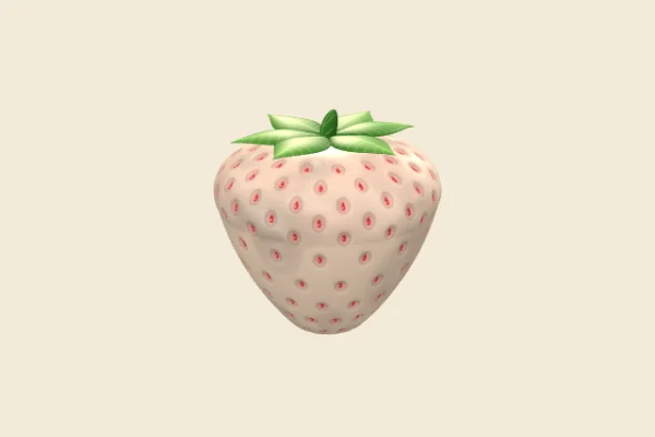 White Strawberry, a Common squishy